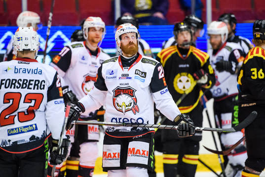 Malmö Redhawks Jens Olsson deppar