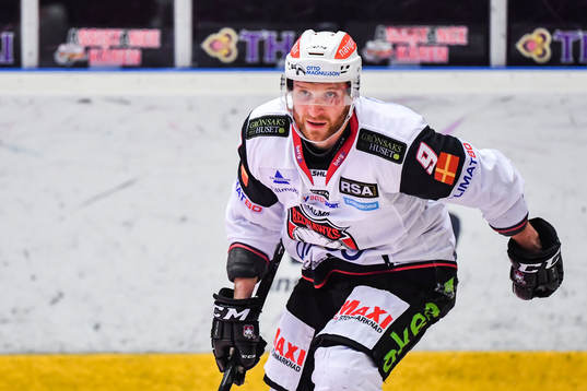 Malmö Redhawks Frederik Storm jublar