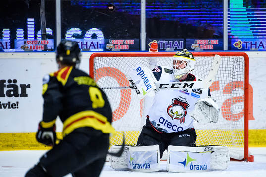 Malmö Redhawks målvakt Lars Volden