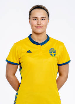 Johanna Svedberg i F16/03-landslaget