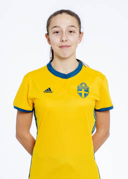 Moa Kklund i F16/03-landslaget