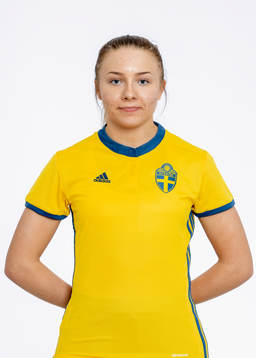 Adina Jansson i F16/03-landslaget