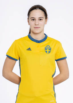 Julia Andersson i F16/03-landslaget