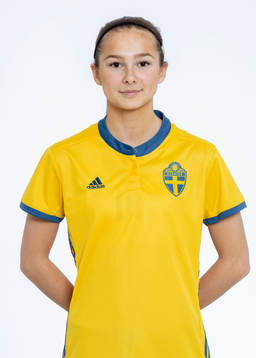 Alice Söndergaard i F16/03-landslaget