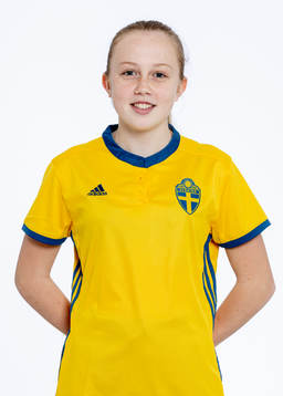 Elin Sjöström i F16/03-landslaget