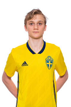 Elton Vallberg i P16-landslaget