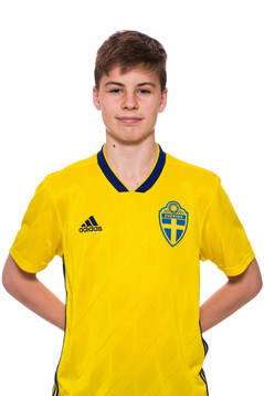 Vilgot Carlsson i P16-landslaget