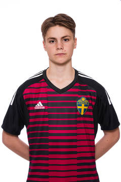Nils Arvidsson i P16-landslaget