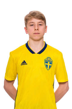 Mattias Nyberg i P16-landslaget