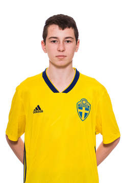 Simon Fröjdh i P16-landslaget