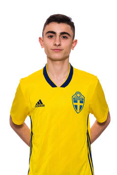 Daniel Jamil i P16-landslaget