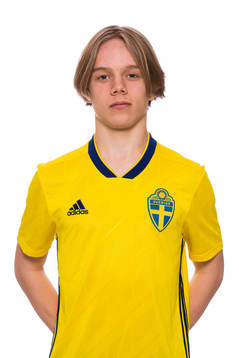 Axel Sjöbom i P16-landslaget