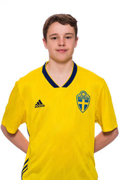 William Månsson i P16-landslaget