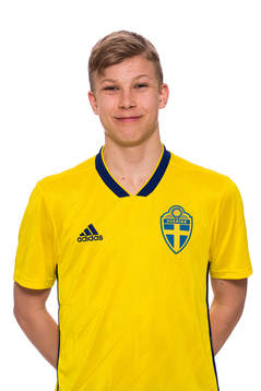 Jonathan Johansson i P16-landslaget
