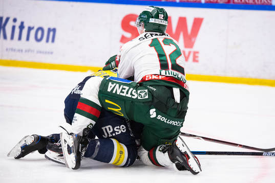 s Kristofer Berglund och Frölunda Max Friberg