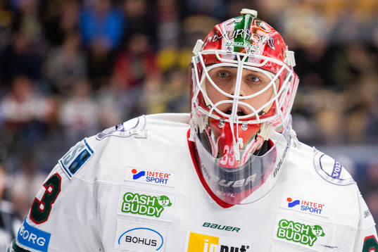 Frölundas målvakt Johan Mattsson