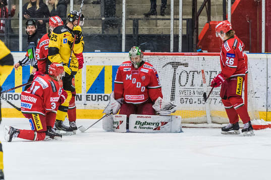 Modos målvakt Erik Hanses