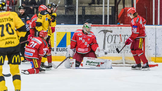 Modos målvakt Erik Hanses