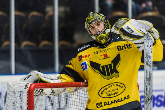 Västerås målvakt Henrik Lundberg