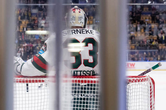 Frölunda målvakt Johan Mattsson