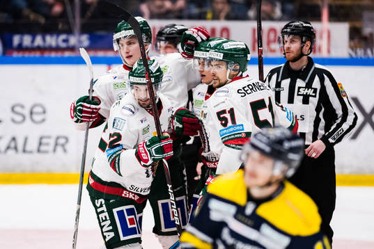 Frölunda Patrik Carlsson jublar