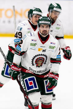 Frölundas Patrik Carlsson är glad