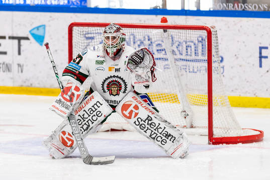 Frölundas målvakt Johan Gustafsson