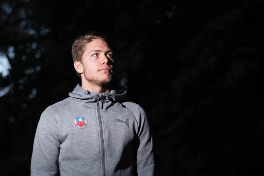 Helsingborgs målvakt Kalle Joelsson