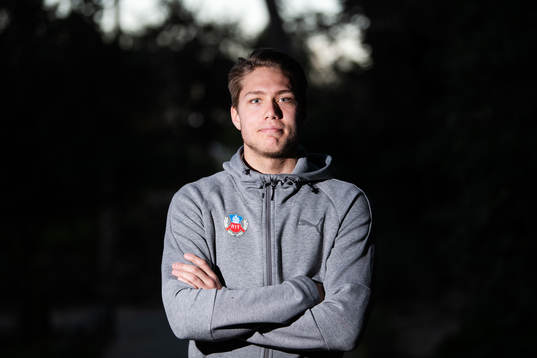 Helsingborgs målvakt Kalle Joelsson