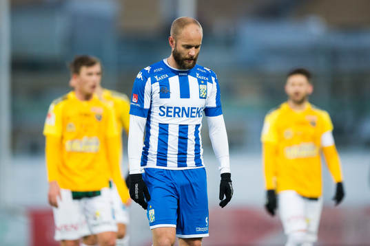 IFK Göteborgs Robin Söder deppar i halvlek av