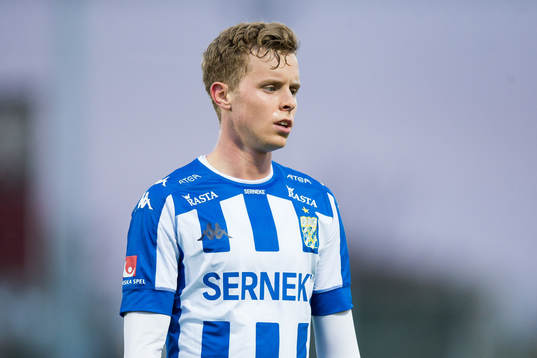 IFK Göteborgs Victor Wernersson deppar i halvlek av