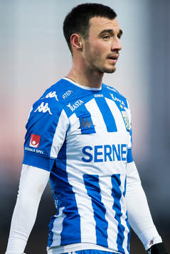 IFK Göteborgs Giorgi Kharaishvili deppar i halvlek av