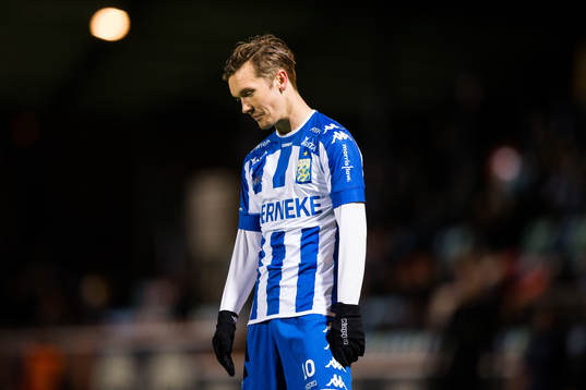 IFK Göteborgs Patrik Karlsson Lagemyr deppar