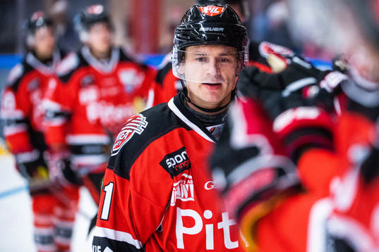 Piteås Joakim Högberg jublar