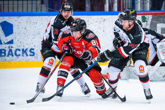 Hudiksvalls Erik Flood, Piteås Tim Kämpeberg och