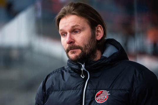 Piteås assisterande tränare Mats Lavander