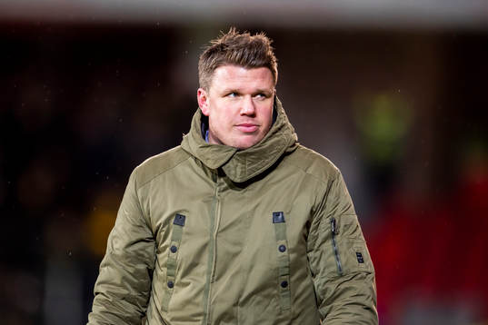 Östers tränare Christian Järdler deppar