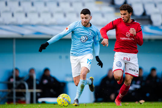 Malmö FFs Erdal Rakip och Kalmars Herman Hallberg