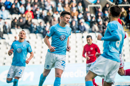 Malmö FFs Marcus Antonsson jublar