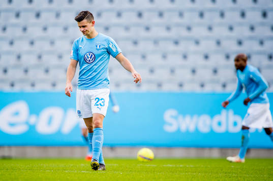 Malmö FFs Marcus Antonsson deppar