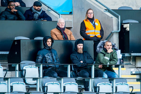 Malmö FFs Markus Rosenberg, Jo Inge Berget och Guillermo