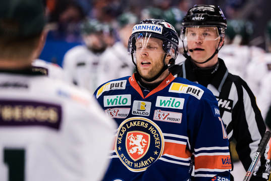 Växjös Kris Versteeg deppar