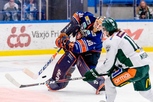 Växjös målvakt Viktor Fasth