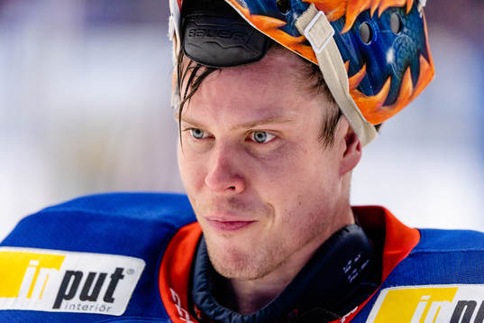 Växjös målvakt Viktor Fasth