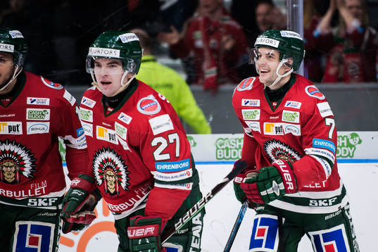 Frölundas Ponthus Westerholm jublar