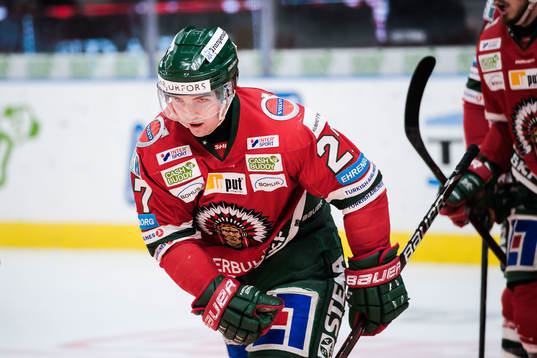 Frölundas Ponthus Westerholm jublar