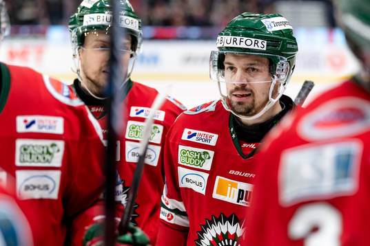 Frölundas Patrik Carlsson jublar