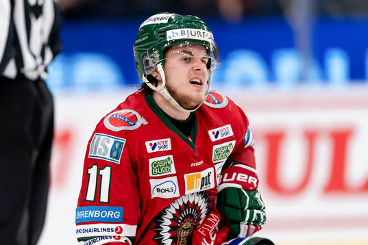 Frölundas Samuel Fagemo deppar