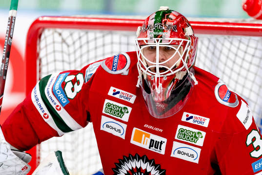 Frölundas målvakt Johan Mattsson