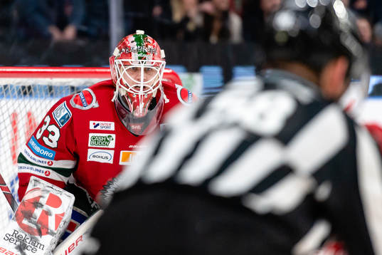 Frölundas målvakt Johan Mattsson